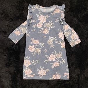 Lightweight sweater mini dress